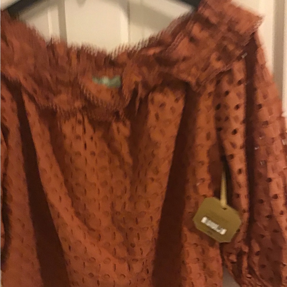 Women's Rust Blouse